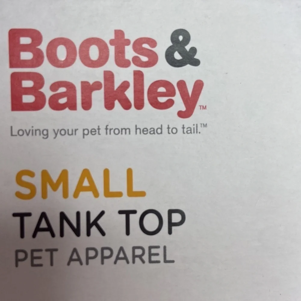 Boots & Barkley Cat Im A Lover Not A Biter Clothes Tank Shirt Size Small NWT